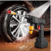 21V Cordless Car Wash Spray Gun 600PSI High Pressure Washer