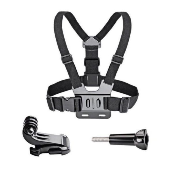 360° Adjustable Action Camera Chest Mount