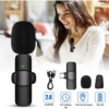 K8 Mini Wireless Mic for Vlogging
