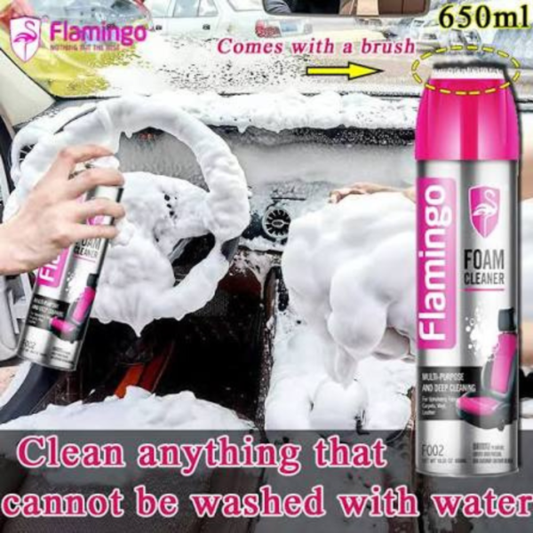 Flamingo Multi-Purpose Foam Cleaner 650ML