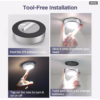 LED Push Lights for Cabinets & Wardrobes(Pack of 3)
