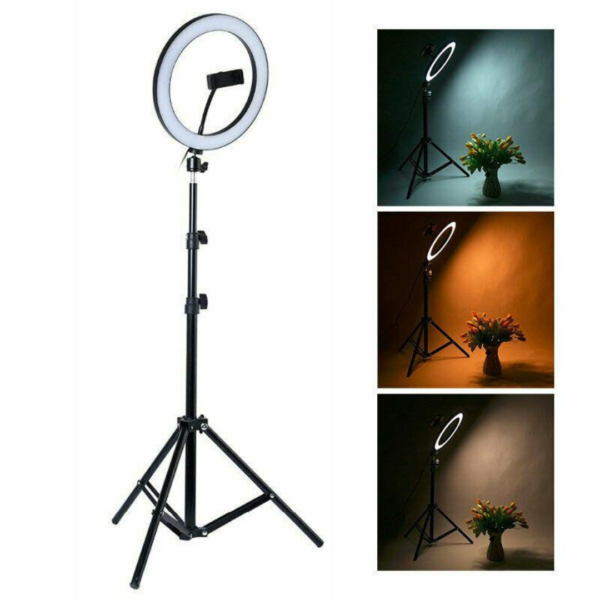 26CM LED Ring Light with Tripod