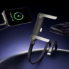 240W 2-in-1 USB-C to C Fast Charging Cable With Foldable Bracket