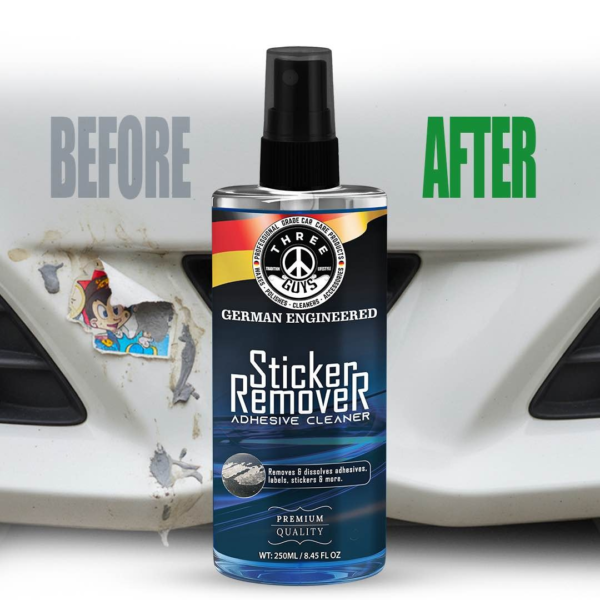 Sticker Remover 250ml | Premium Adhesive Cleaner | THREE GUYS