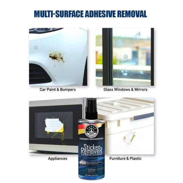 Sticker Remover 250ml | Premium Adhesive Cleaner | THREE GUYS